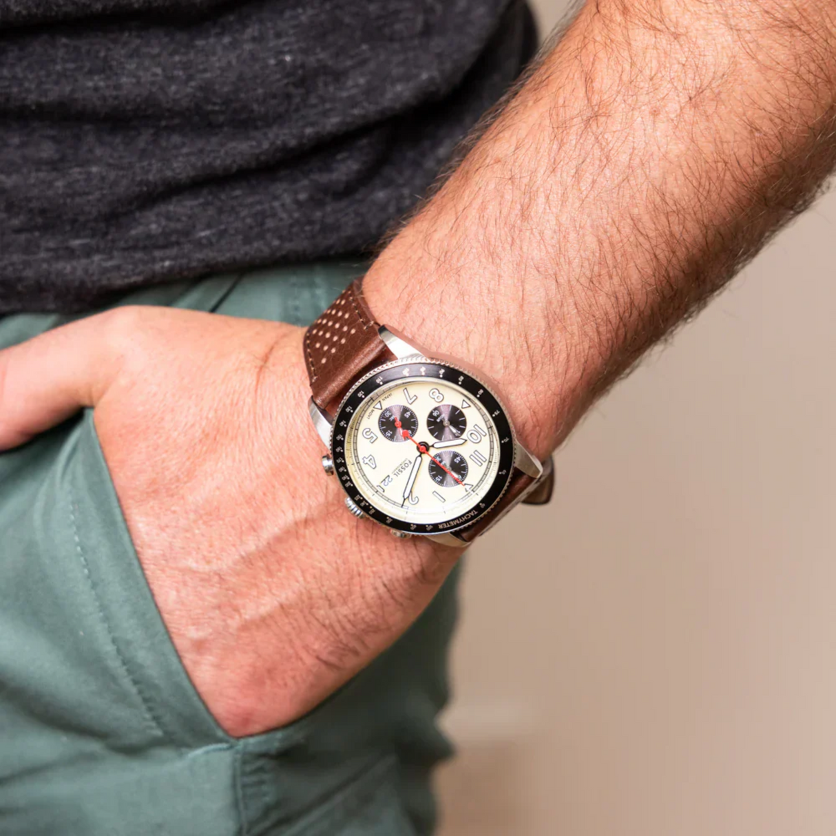 RELOJ ANALOGICO HOMBRE FS6042 FOSSIL	MARRON CASUAL 1031023