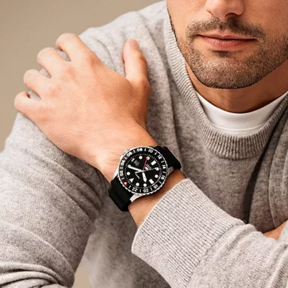 RELOJ ANALOGICO HOMBRE FS6036 FOSSIL	NEGRO CLASICO 1031022