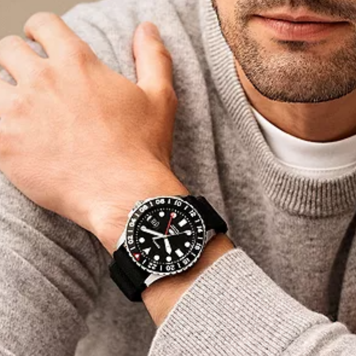 RELOJ ANALOGICO HOMBRE FS6036 FOSSIL	NEGRO CLASICO 1031022