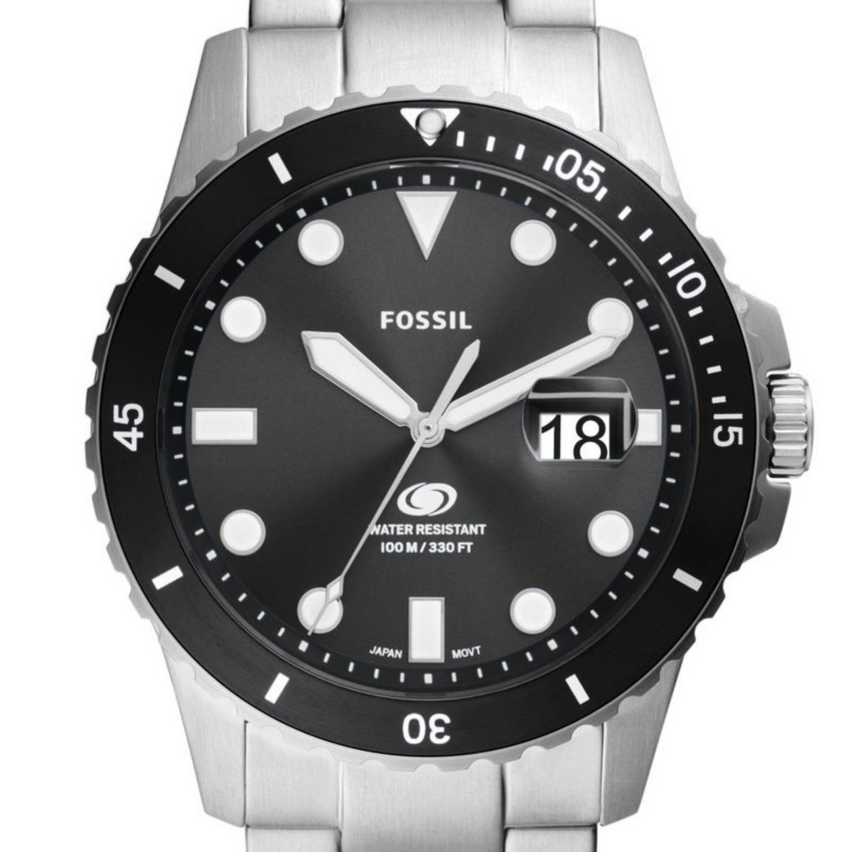 RELOJ ANALOGICO HOMBRE FS6032 FOSSIL	PLATEADO CLASICO 1031021