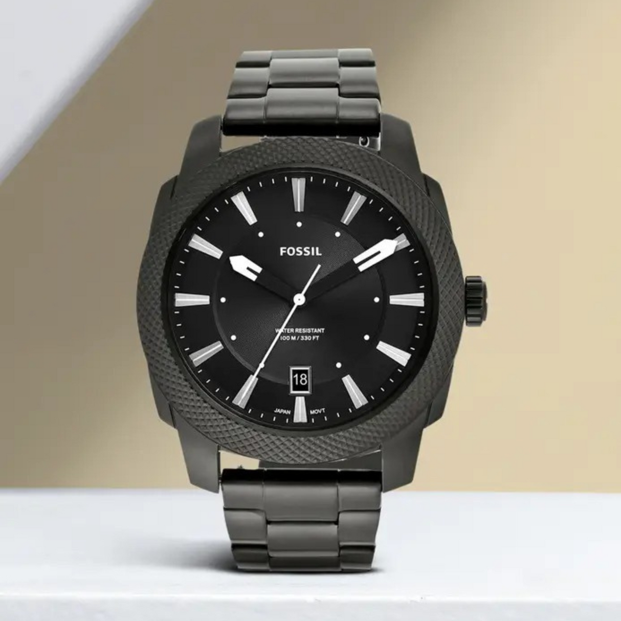 RELOJ ANALOGICO HOMBRE FS5970 FOSSIL	PLATEADO CLASICO 1031020