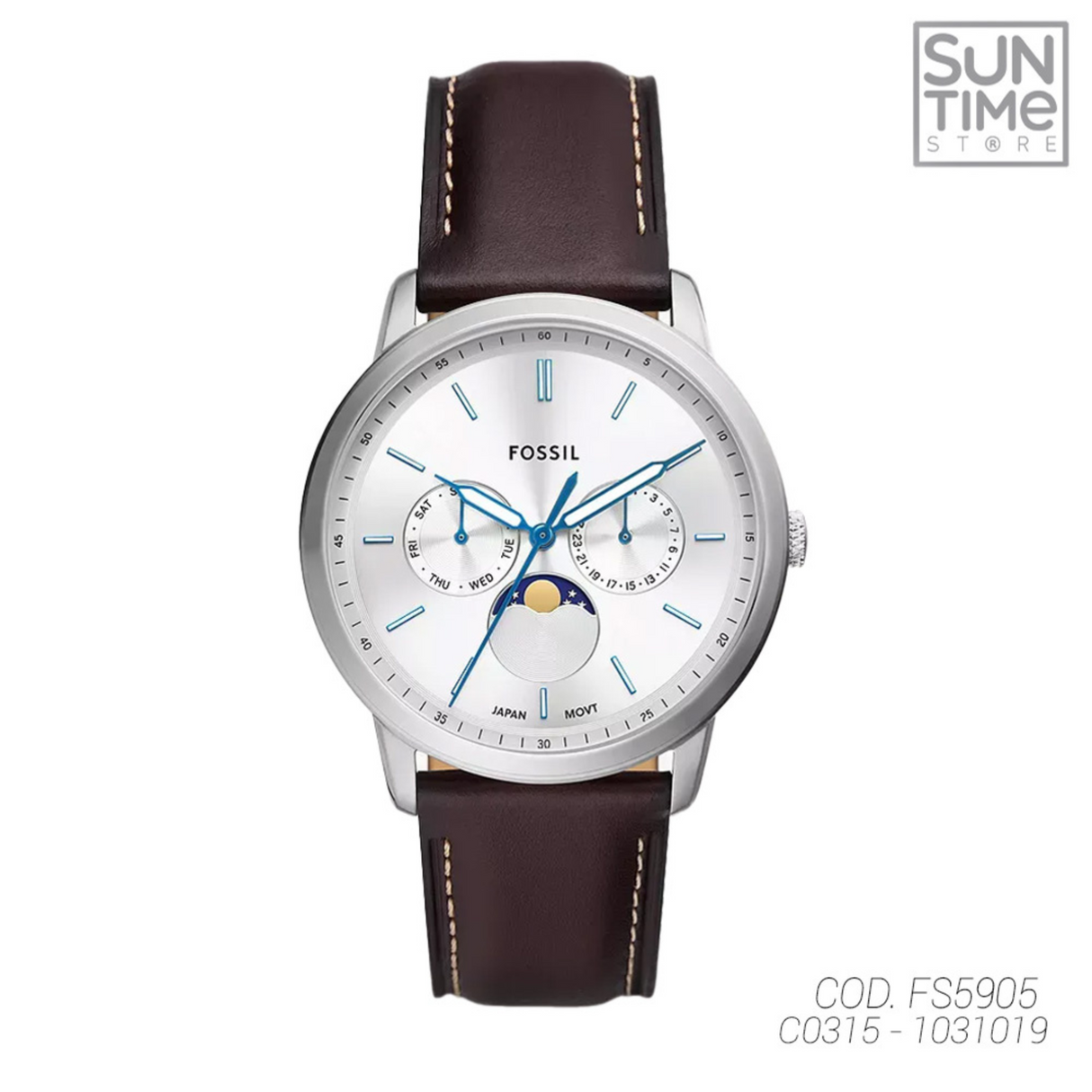 RELOJ ANALOGICO HOMBRE FS5905 FOSSIL	MARRON CASUAL 1031019