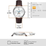 RELOJ ANALOGICO HOMBRE FS5905 FOSSIL	MARRON CASUAL 1031019
