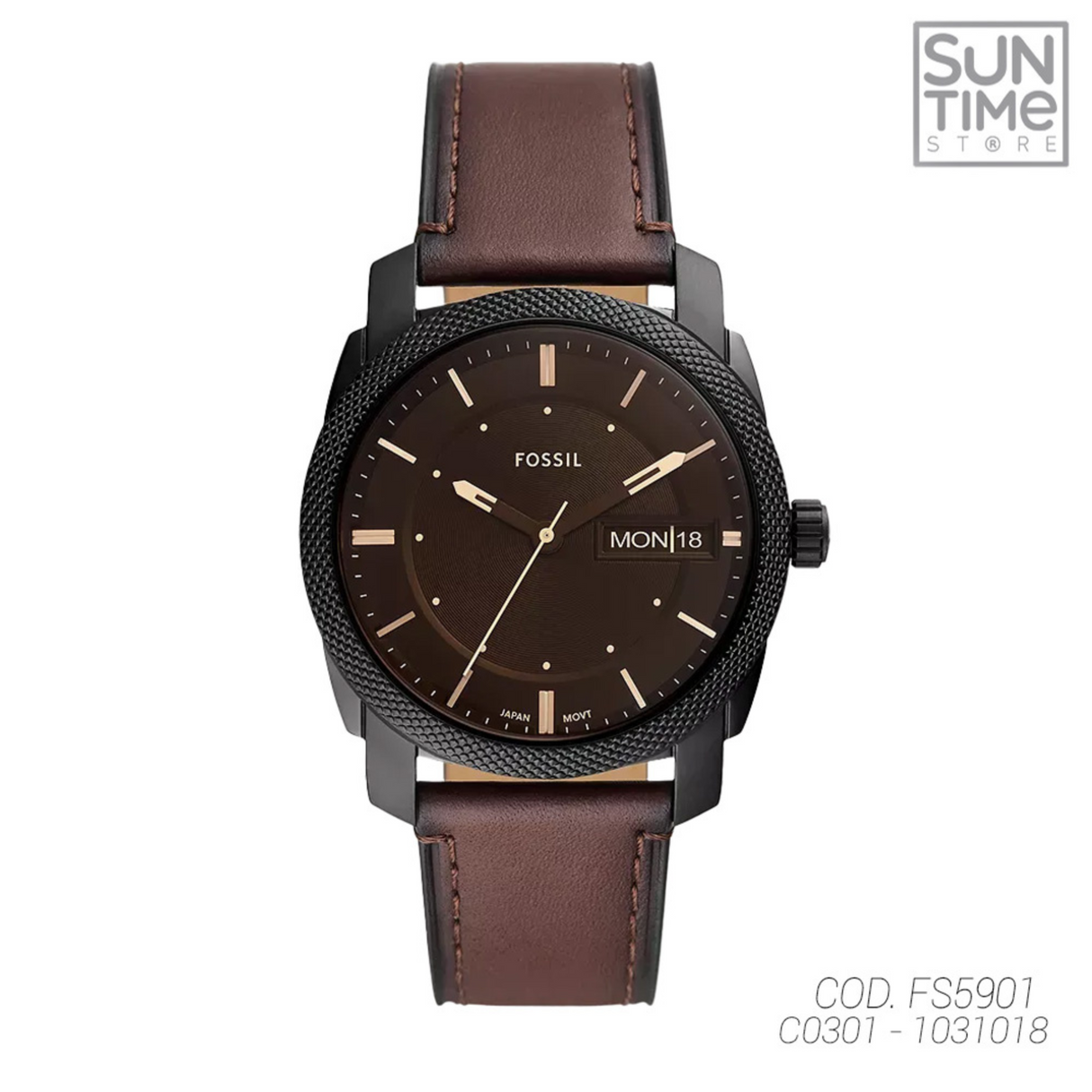RELOJ ANALOGICO HOMBRE FS5901 FOSSIL	MARRON CASUAL 1031018