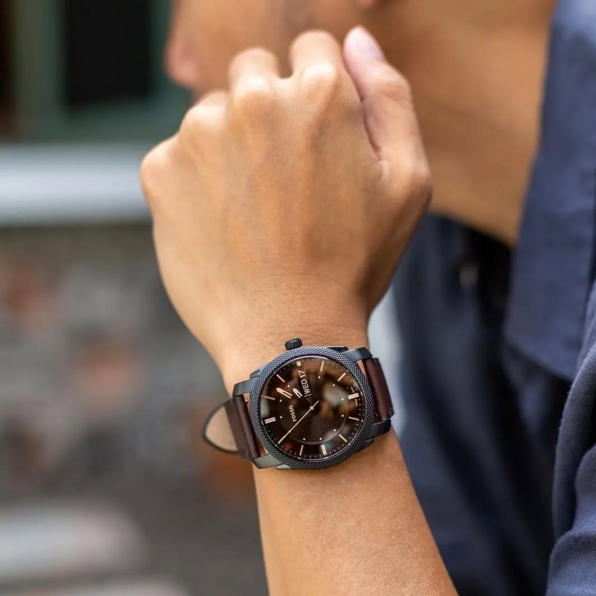 RELOJ ANALOGICO HOMBRE FS5901 FOSSIL	MARRON CASUAL 1031018