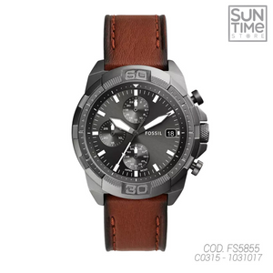 RELOJ ANALOGICO HOMBRE FS5855 FOSSIL	MARRON CASUAL 1031017