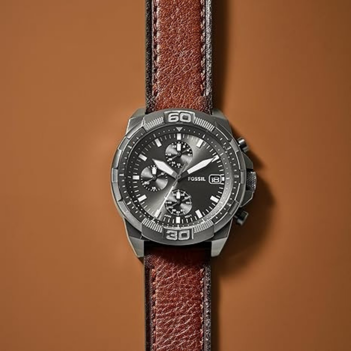 RELOJ ANALOGICO HOMBRE FS5855 FOSSIL	MARRON CASUAL 1031017