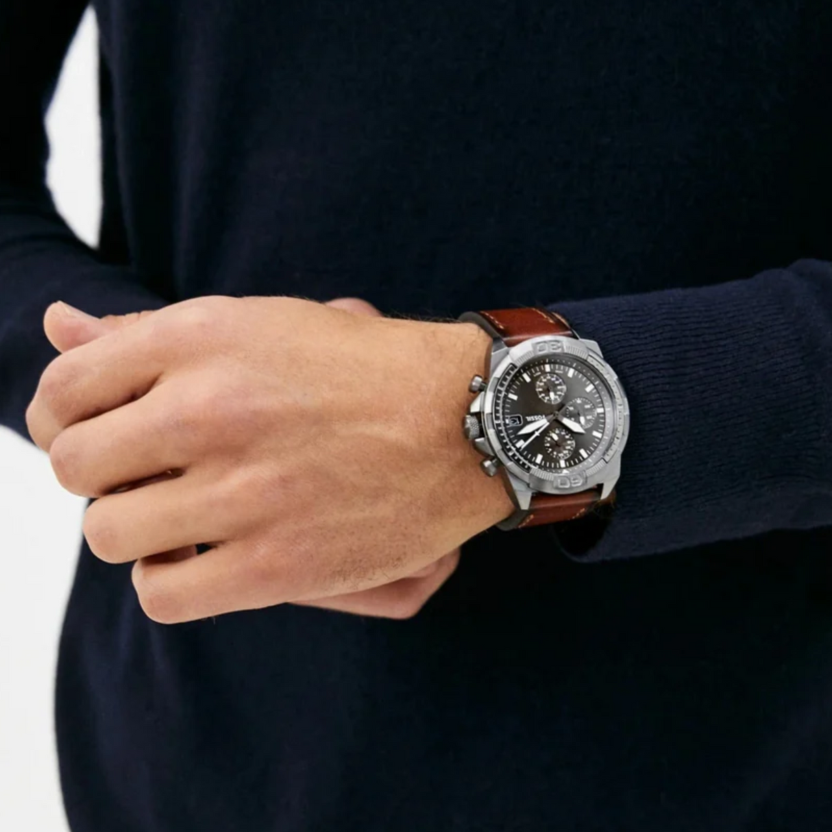 RELOJ ANALOGICO HOMBRE FS5855 FOSSIL	MARRON CASUAL 1031017