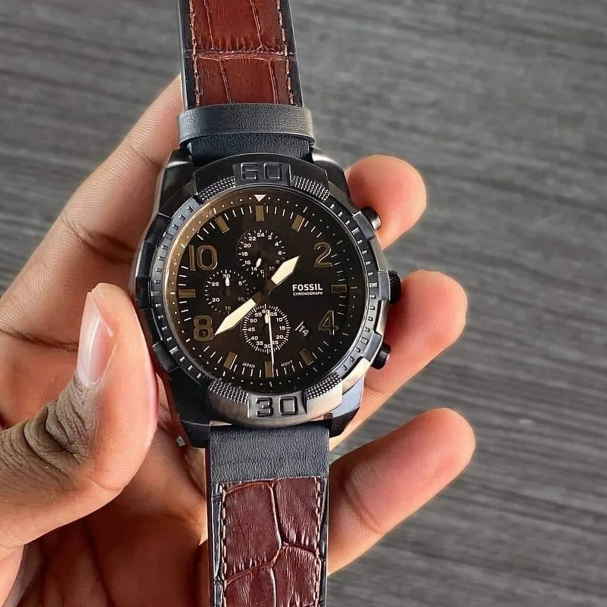 RELOJ ANALOGICO HOMBRE FS5855 FOSSIL	MARRON CASUAL 1031017