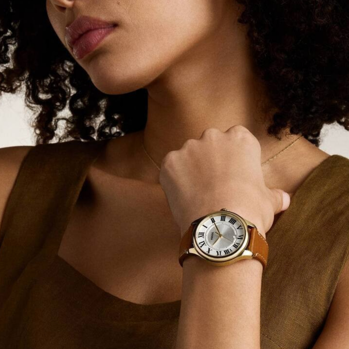 RELOJ ANALOGICO MUJER ES5397 FOSSIL MARRON CASUAL 1031016