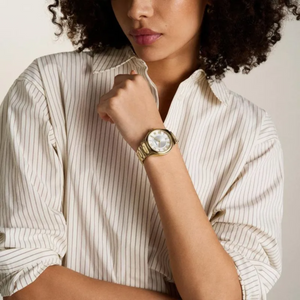 RELOJ ANALOGICO MUJER ES5395 FOSSIL DORADO CASUAL 1031015