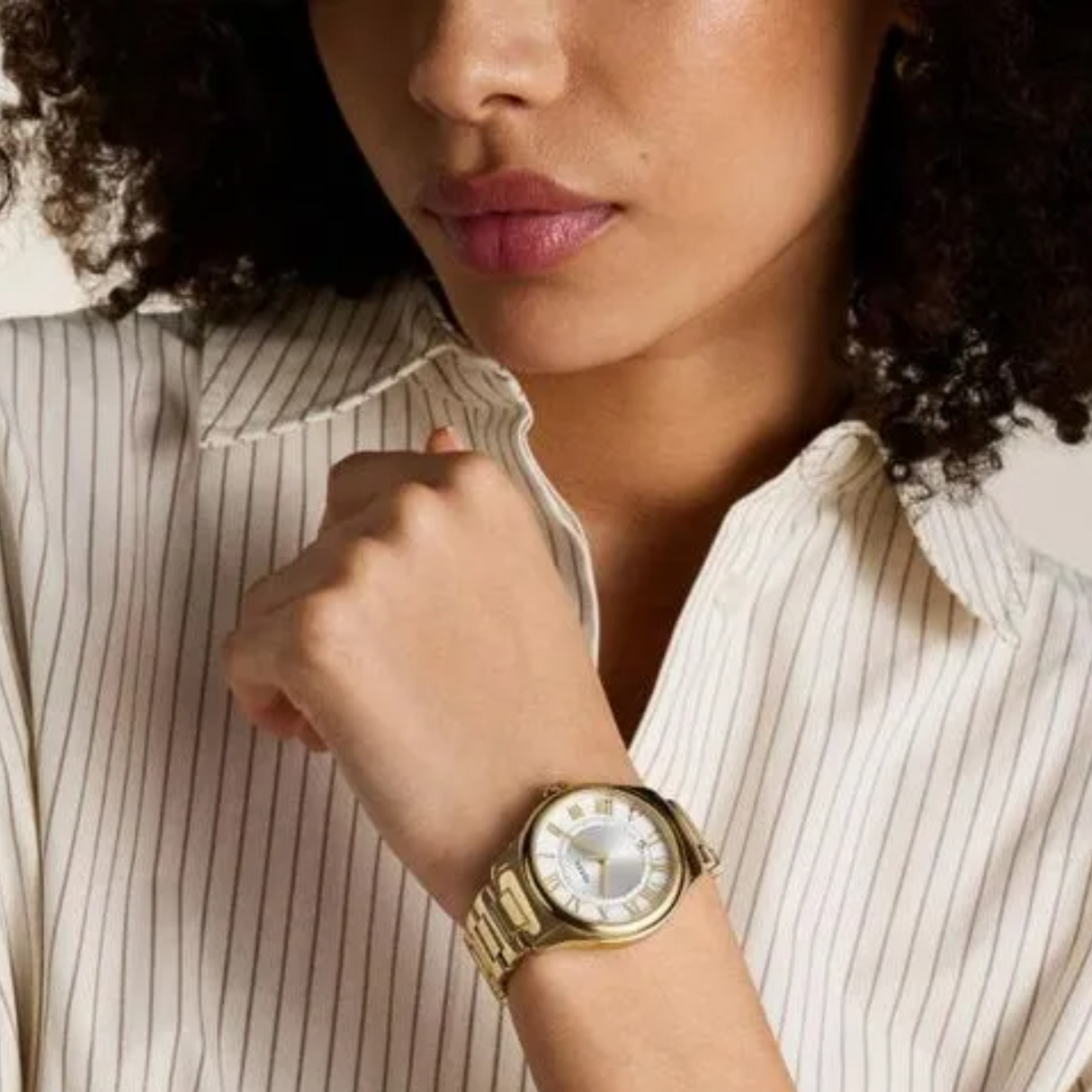 RELOJ ANALOGICO MUJER ES5395 FOSSIL DORADO CASUAL 1031015