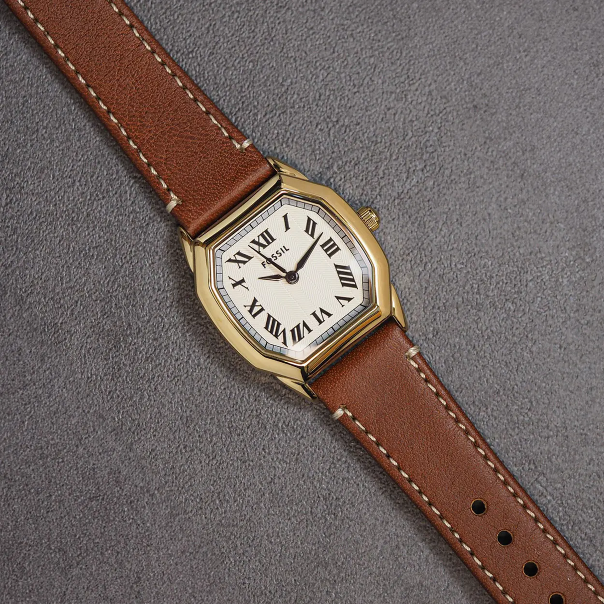 RELOJ ANALOGICO MUJER ES5364 FOSSIL MARRON CASUAL 1031014