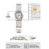RELOJ ANALOGICO MUJER ES5363 FOSSIL PLATEADO CASUAL 1031013