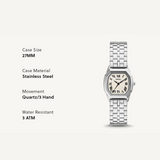 RELOJ ANALOGICO MUJER ES5363 FOSSIL PLATEADO CASUAL 1031013