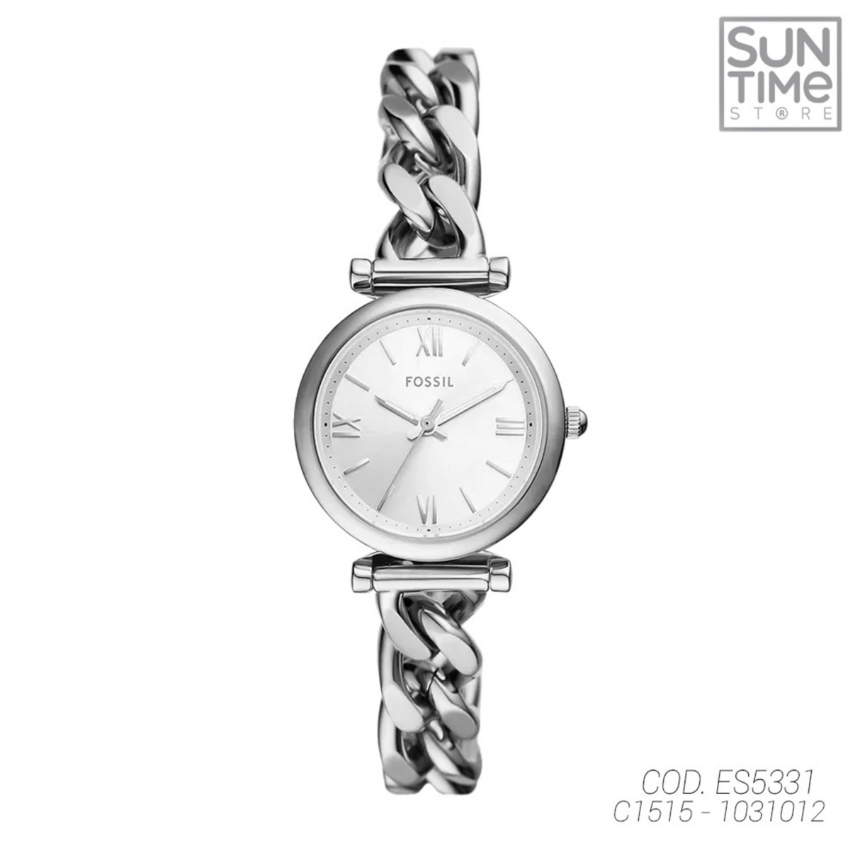 RELOJ ANALOGICO MUJER ES5331 FOSSIL PLATEADO CASUAL 1031012