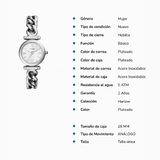 RELOJ ANALOGICO MUJER ES5331 FOSSIL PLATEADO CASUAL 1031012
