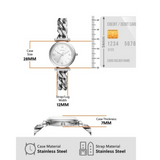 RELOJ ANALOGICO MUJER ES5331 FOSSIL PLATEADO CASUAL 1031012