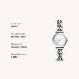 RELOJ ANALOGICO MUJER ES5331 FOSSIL PLATEADO CASUAL 1031012