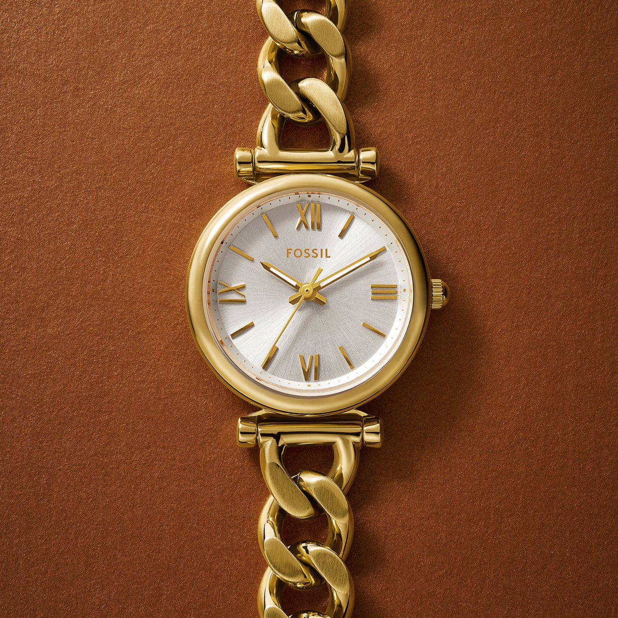 RELOJ ANALOGICO MUJER ES5329 FOSSIL DORADO CASUAL 1031011