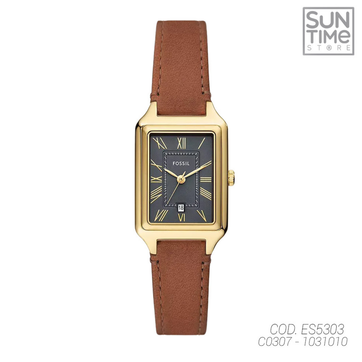 RELOJ ANALOGICO MUJER ES5303 FOSSIL MARRON CASUAL 1031010