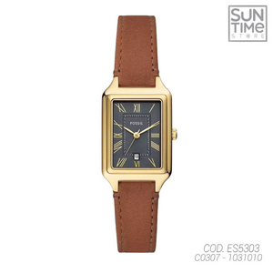 RELOJ ANALOGICO MUJER ES5303 FOSSIL MARRON CASUAL 1031010