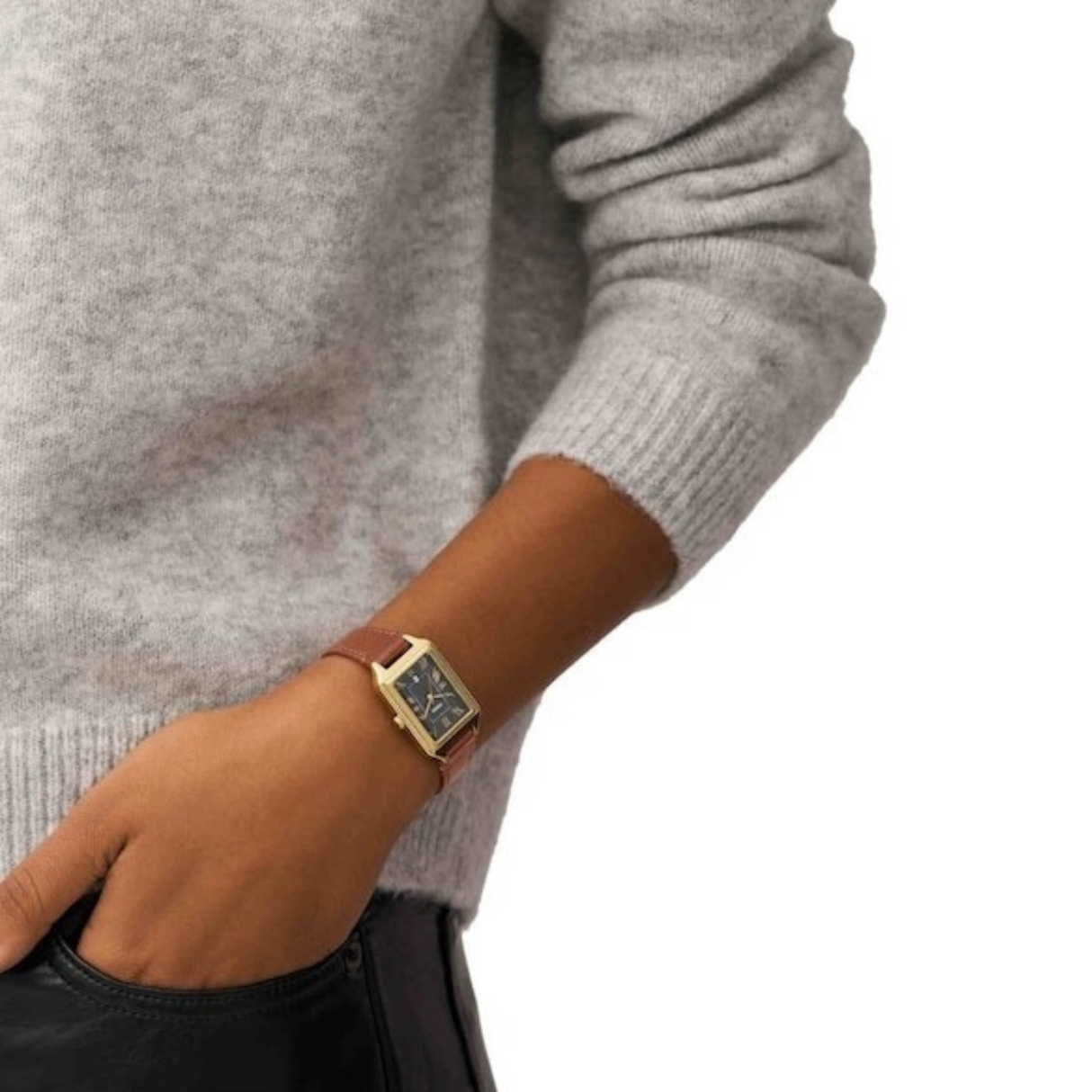 RELOJ ANALOGICO MUJER ES5303 FOSSIL MARRON CASUAL 1031010