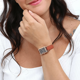 RELOJ ANALOGICO MUJER ES5303 FOSSIL MARRON CASUAL 1031010
