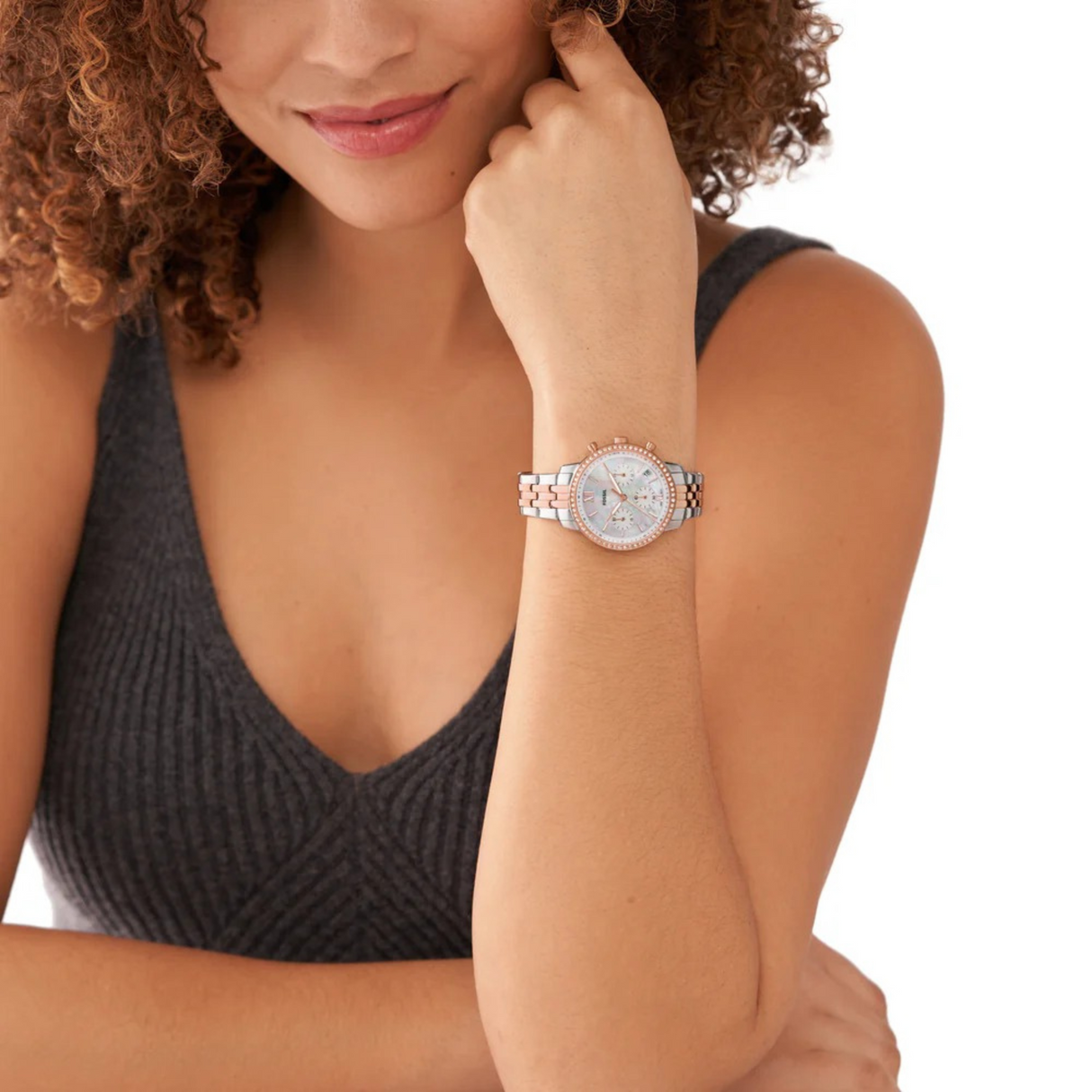RELOJ ANALOGICO MUJER ES5279 FOSSIL PLATEADO CASUAL 1031009
