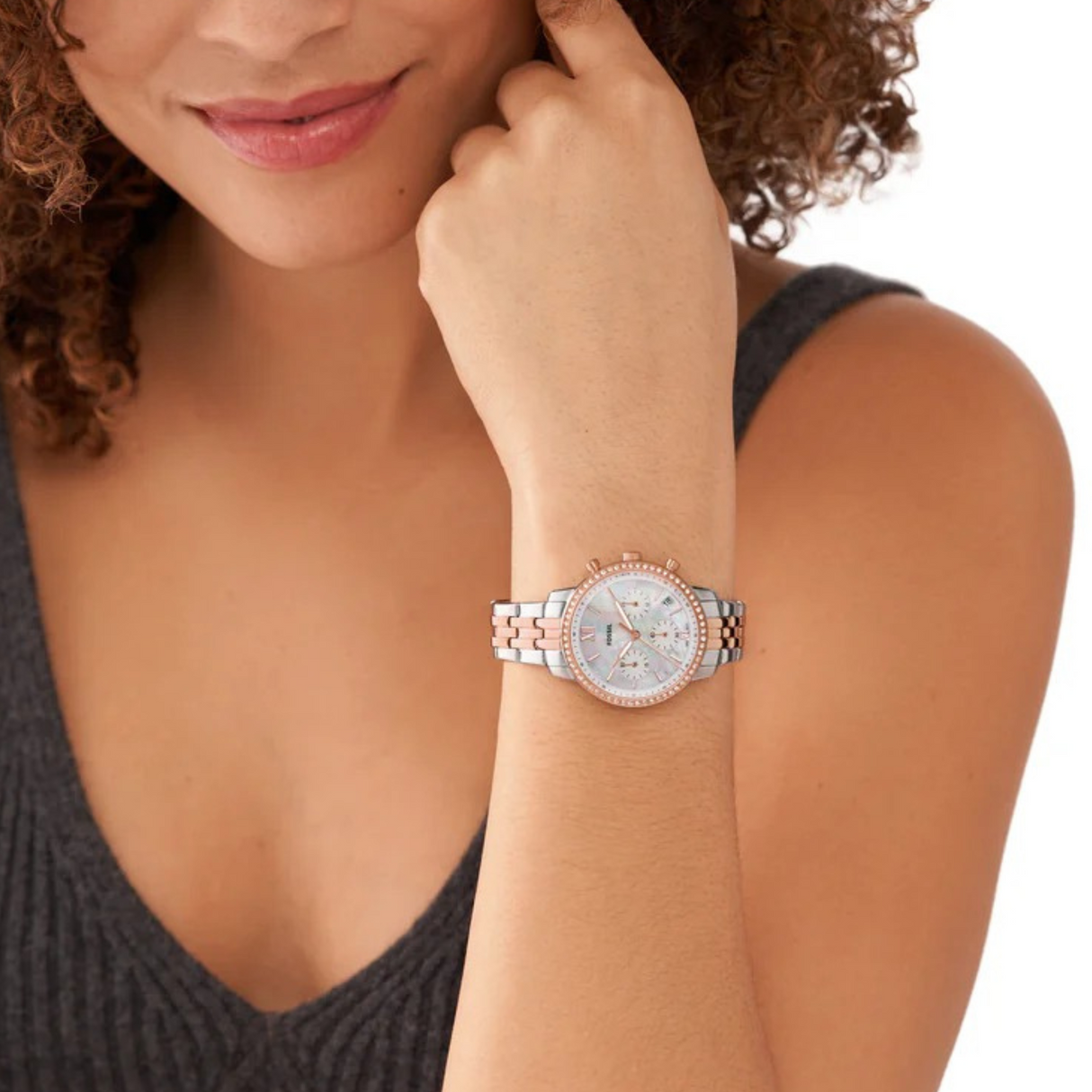 RELOJ ANALOGICO MUJER ES5279 FOSSIL PLATEADO CASUAL 1031009