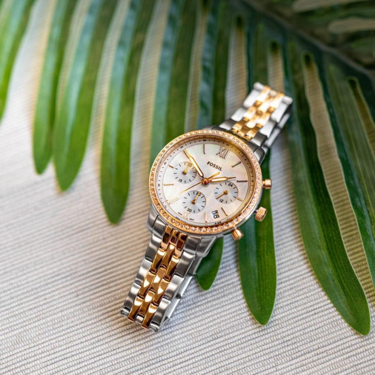 RELOJ ANALOGICO MUJER ES5279 FOSSIL PLATEADO CASUAL 1031009