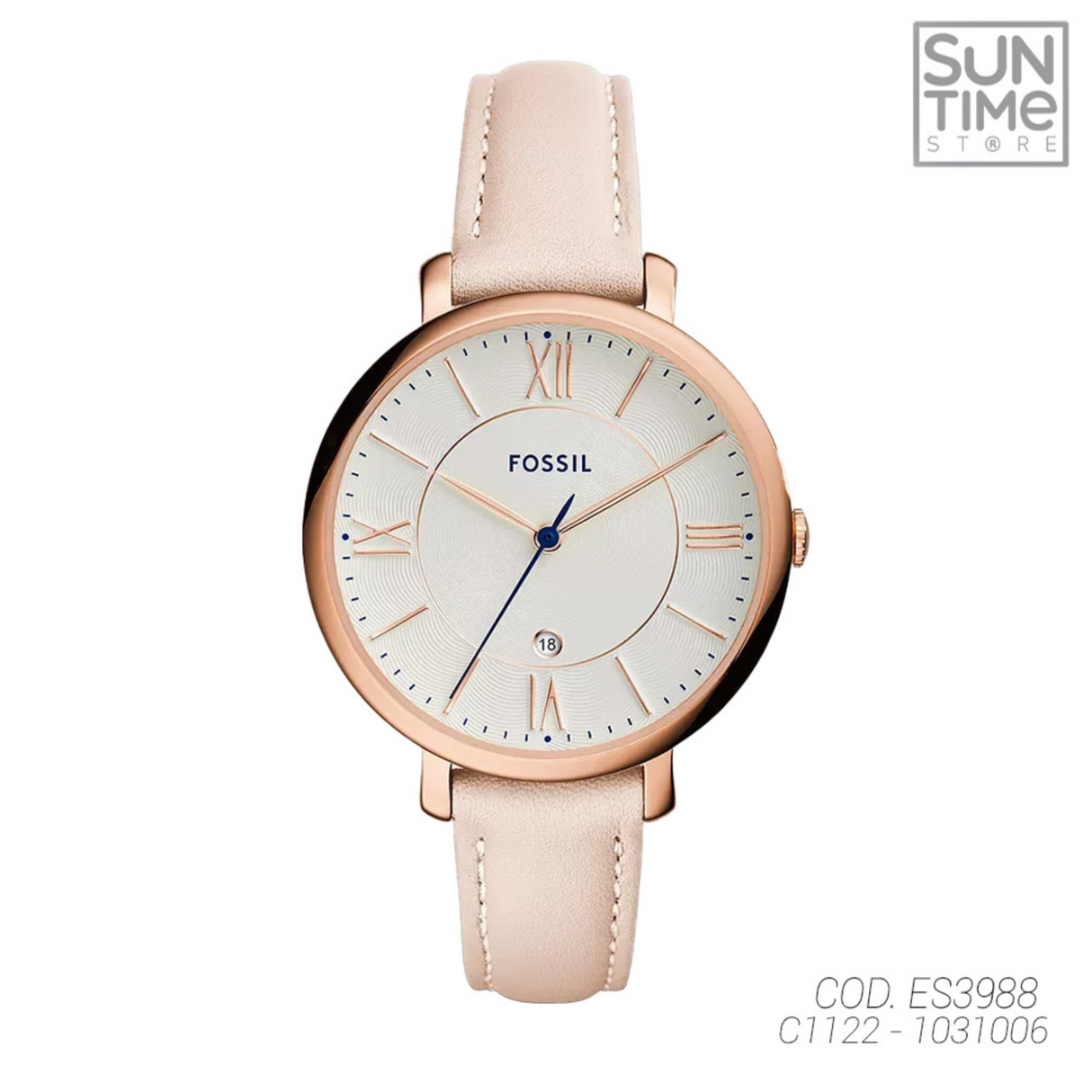 RELOJ ANALOGICO MUJER ES3988 FOSSIL BEIGE CASUAL 1031006
