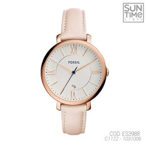 RELOJ ANALOGICO MUJER ES3988 FOSSIL BEIGE CASUAL 1031006