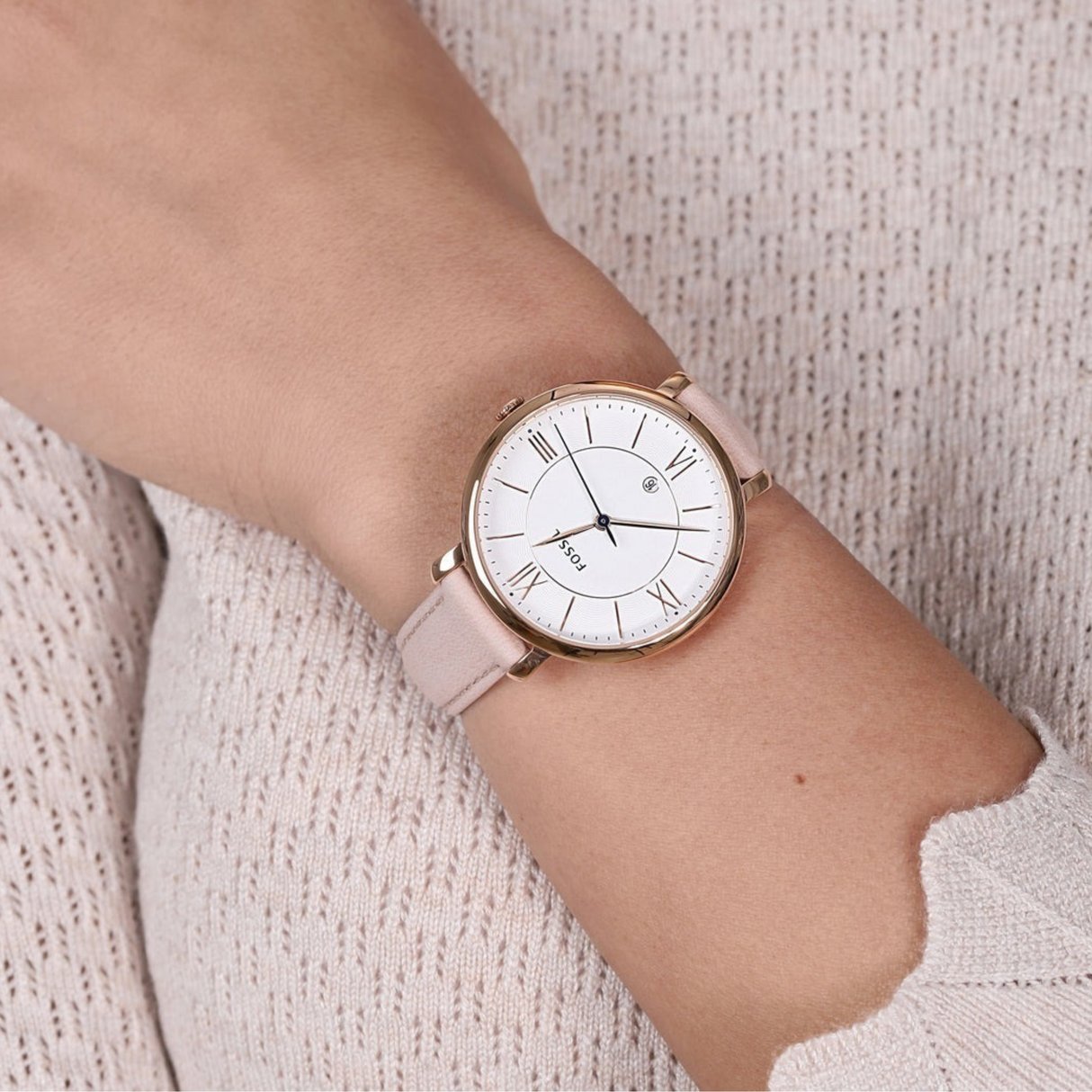 RELOJ ANALOGICO MUJER ES3988 FOSSIL BEIGE CASUAL 1031006