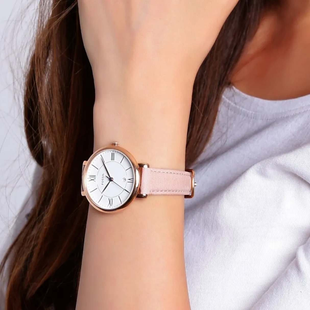 RELOJ ANALOGICO MUJER ES3988 FOSSIL BEIGE CASUAL 1031006
