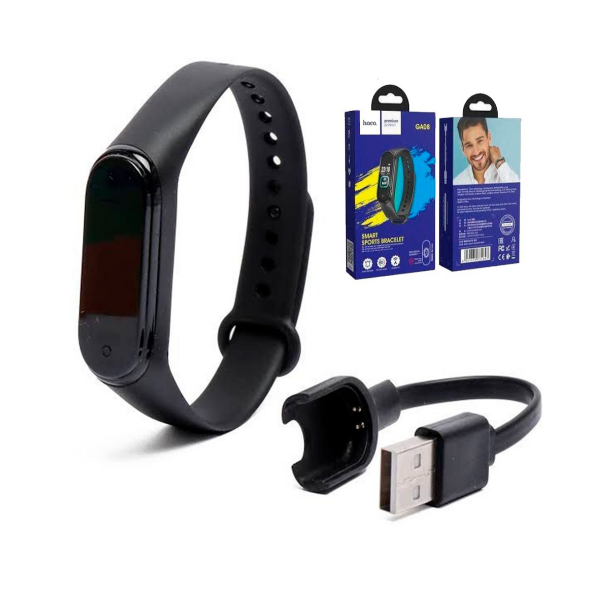 SMARTWATCH DEPORTIVO SMART UNISEX GA08 HOCO CON MEDIDOR DE PRESION 1020277