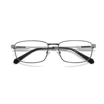 MONTURA DESCANSO HOMBRE PLD D480/G R81 POLAROID CORE PLATEADO CLASICO 1030493