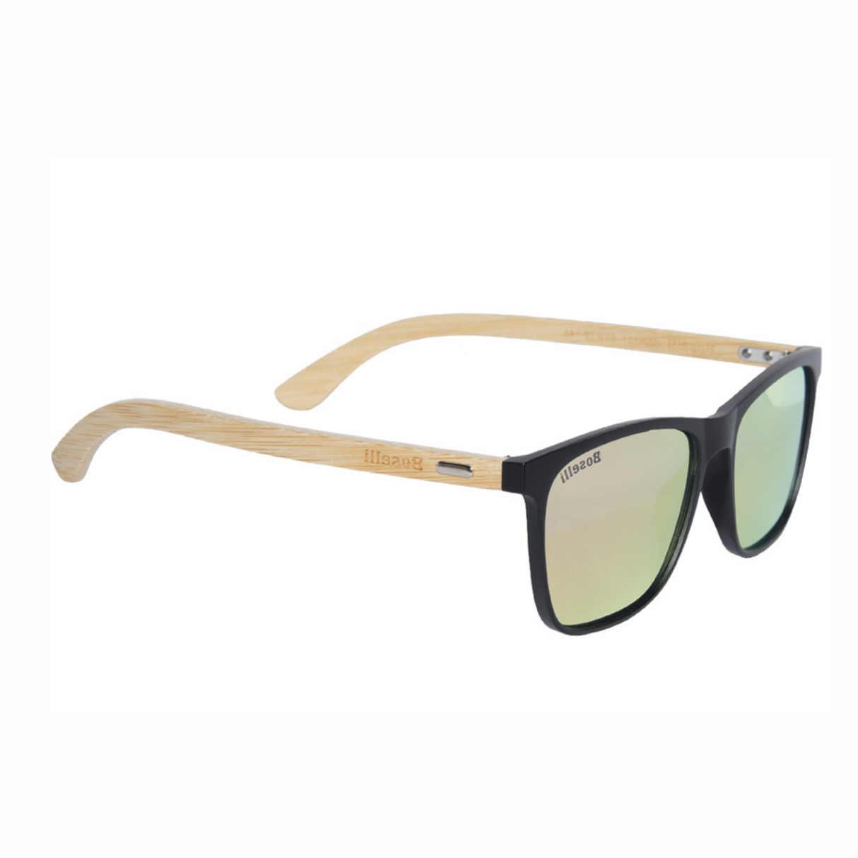 LENTES DE SOL POLARIZADO UNISEX GBM121 BOSELLI NEGRO CASUAL 1031219