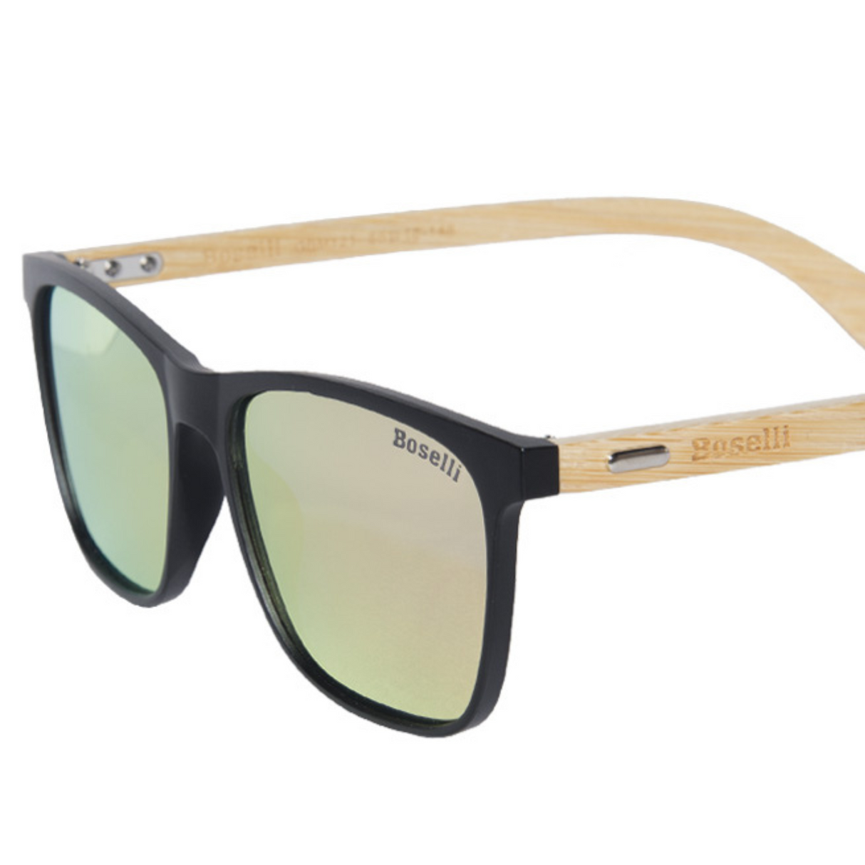 LENTES DE SOL POLARIZADO UNISEX GBM121 BOSELLI NEGRO CASUAL 1031219