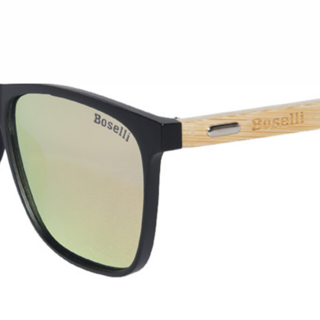 LENTES DE SOL POLARIZADO UNISEX GBM121 BOSELLI NEGRO CASUAL 1031219