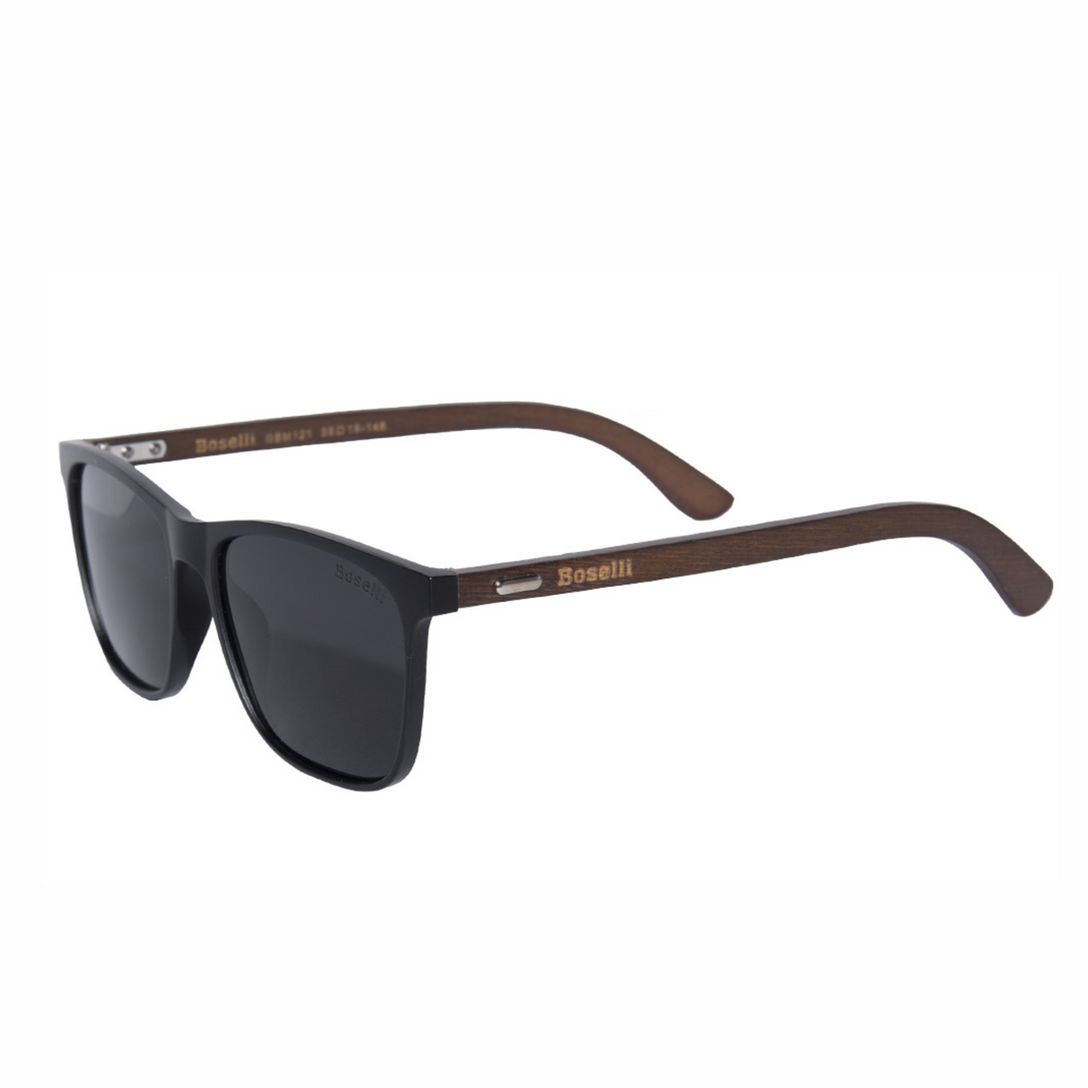 LENTES DE SOL POLARIZADO UNISEX GBM121 BOSELLI NEGRO CASUAL 1031218