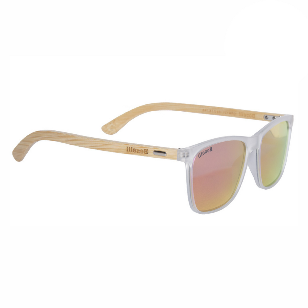 LENTES DE SOL POLARIZADO UNISEX GBM121 BOSELLI BLANCO CASUAL 1031217