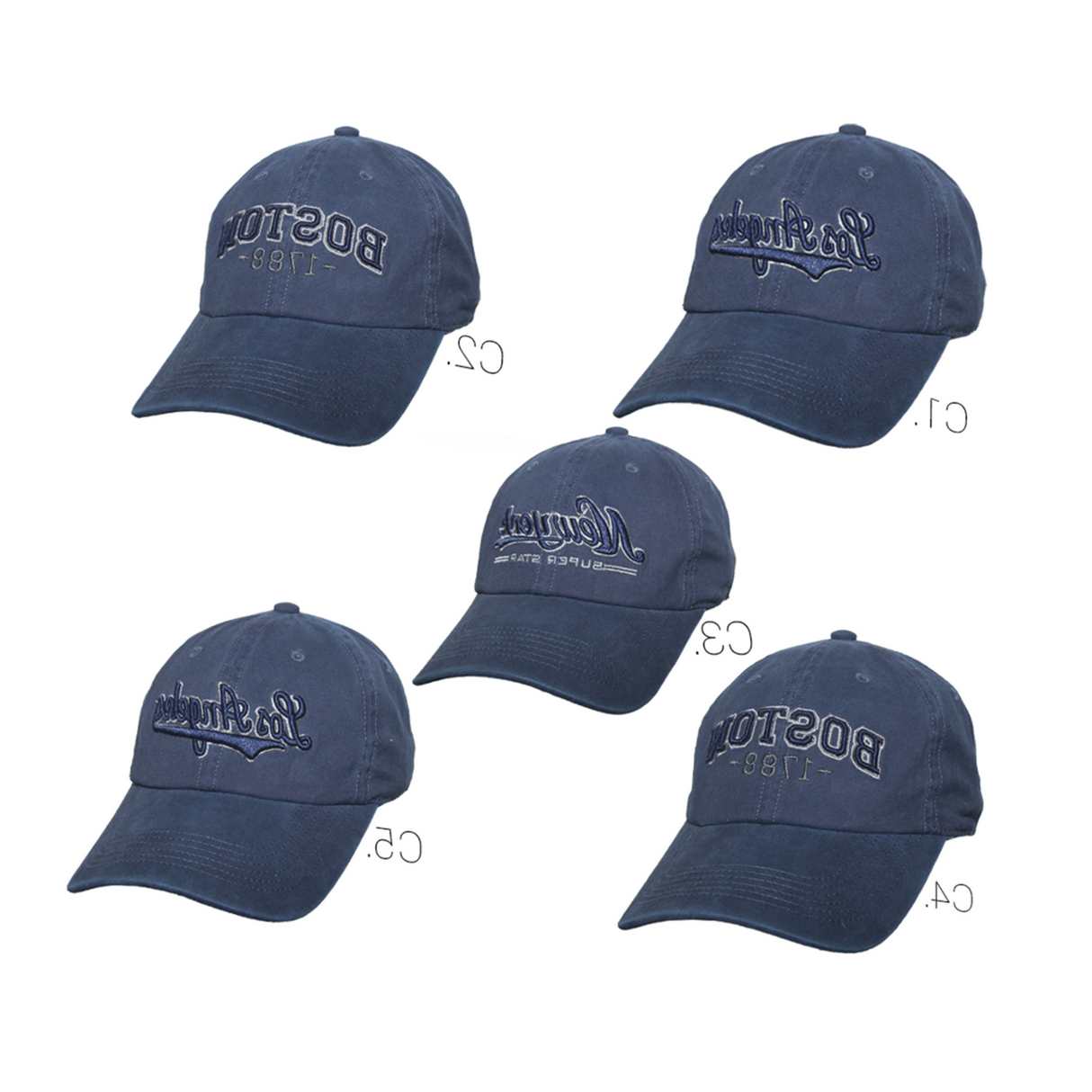 GORRA PRELAVADA UNISEX 3PRS004 SUNTIME AZUL SPORT 1030054