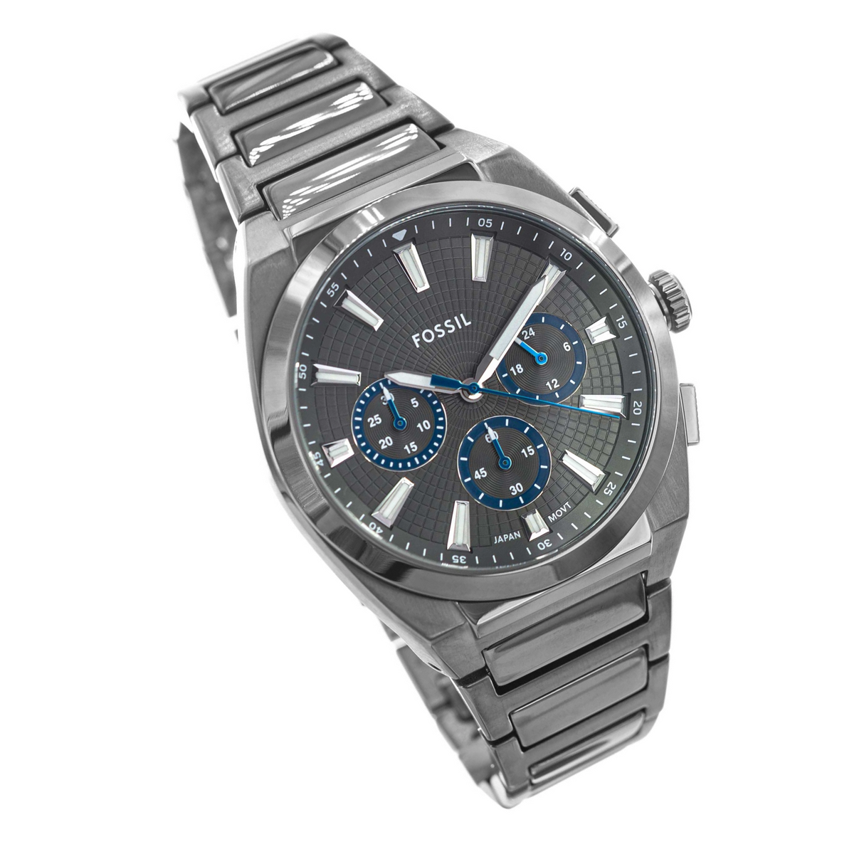 RELOJ ANALOGICO HOMBRE FS6107 FOSSIL PLATEADO CLASICO 1031030