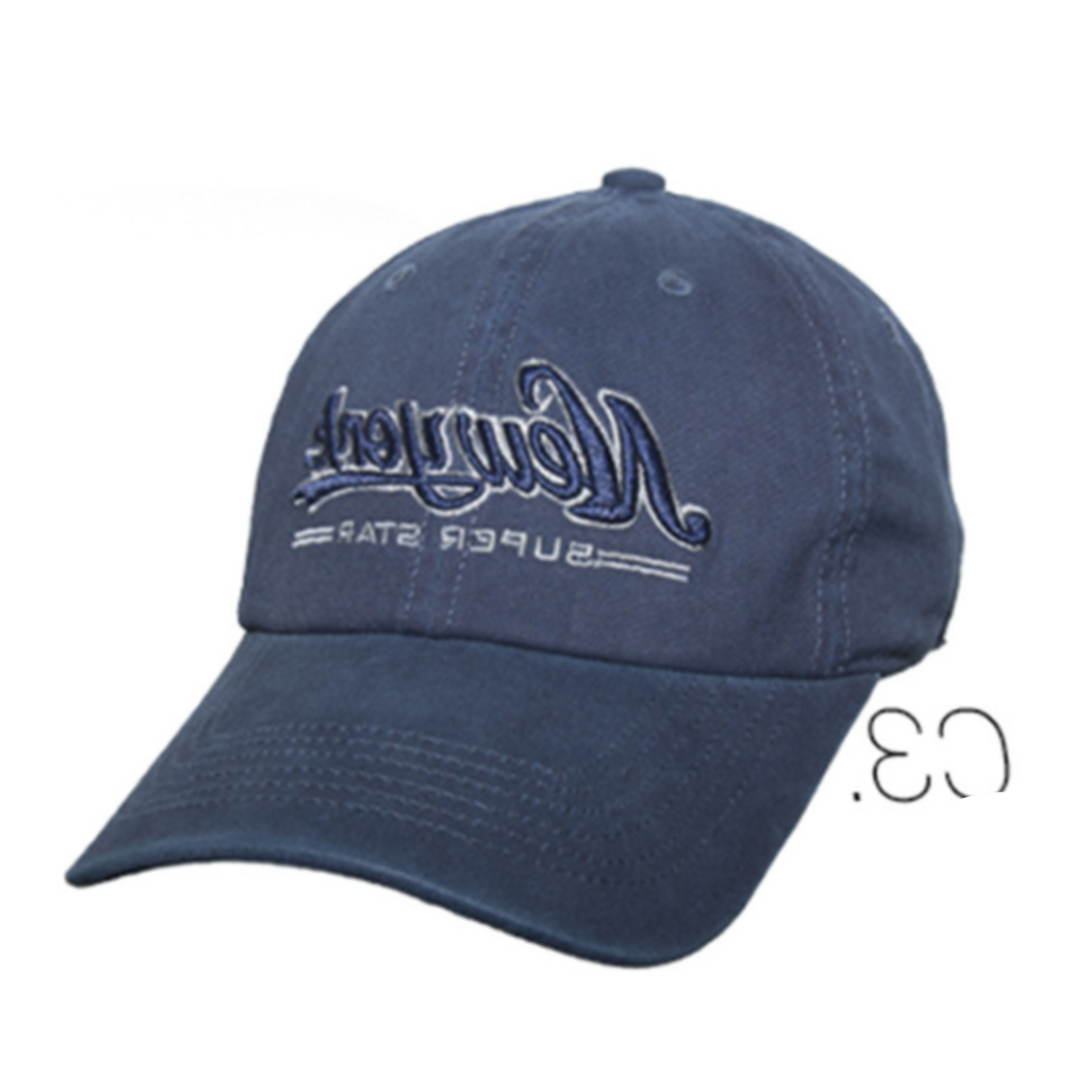 GORRA PRELAVADA UNISEX 3PRS004 SUNTIME AZUL SPORT 1030054