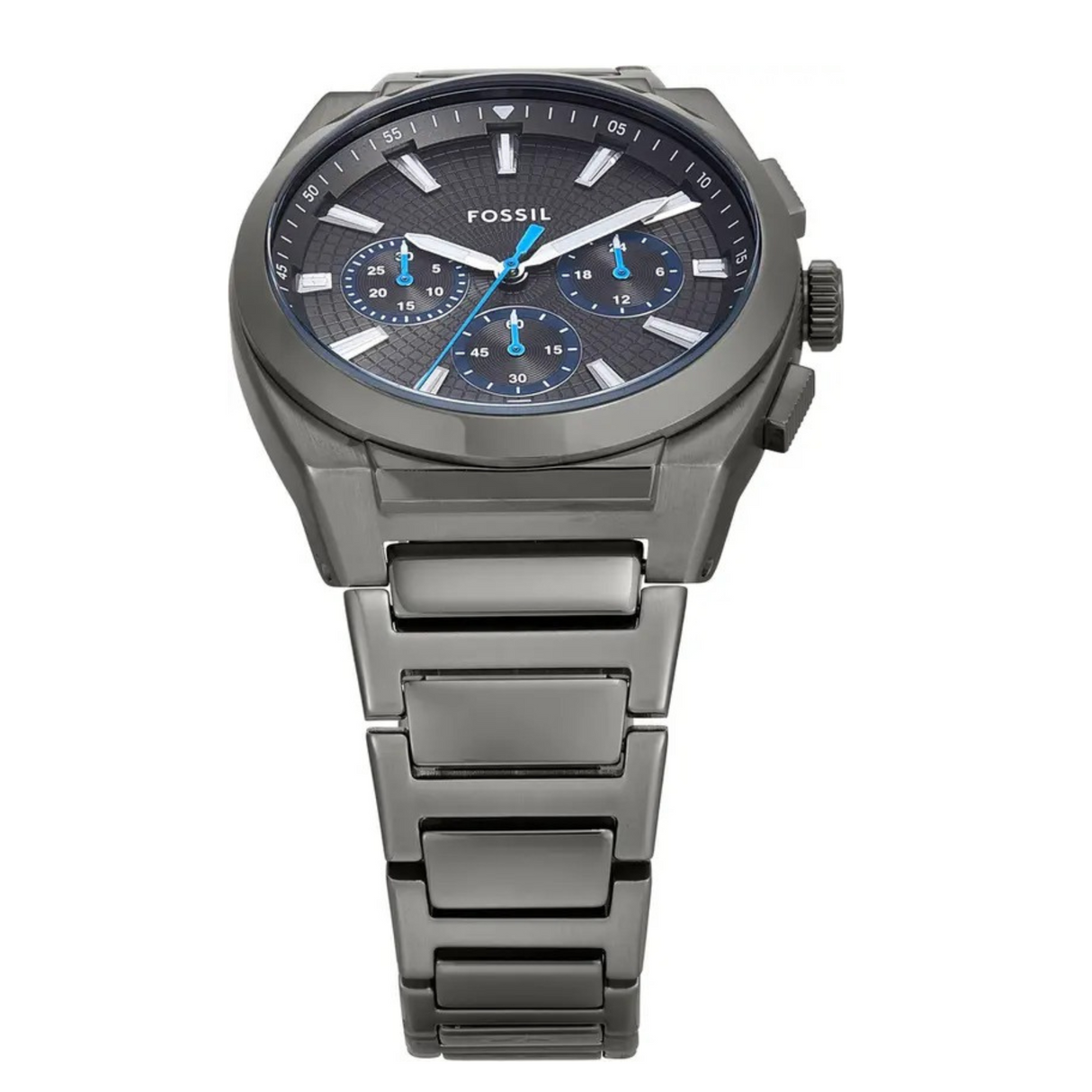 RELOJ ANALOGICO HOMBRE FS6107 FOSSIL PLATEADO CLASICO 1031030