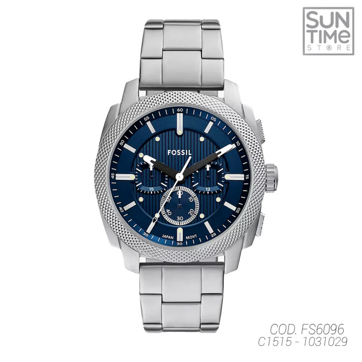RELOJ ANALOGICO HOMBRE FS6096 FOSSIL	PLATEADO CLASICO 1031029