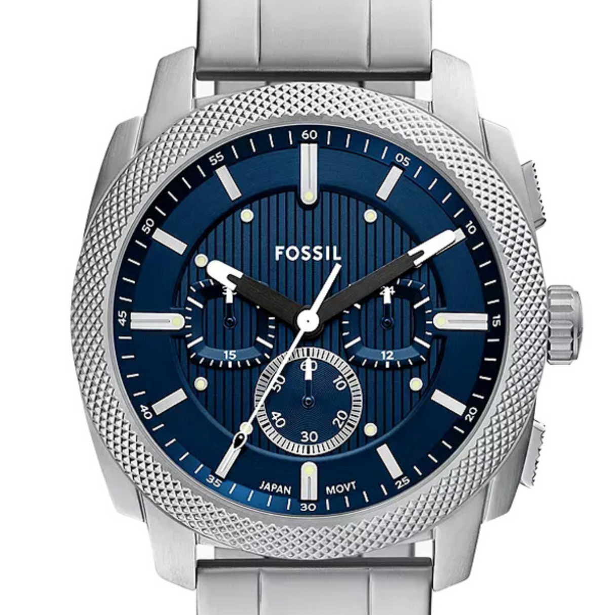 RELOJ ANALOGICO HOMBRE FS6096 FOSSIL	PLATEADO CLASICO 1031029