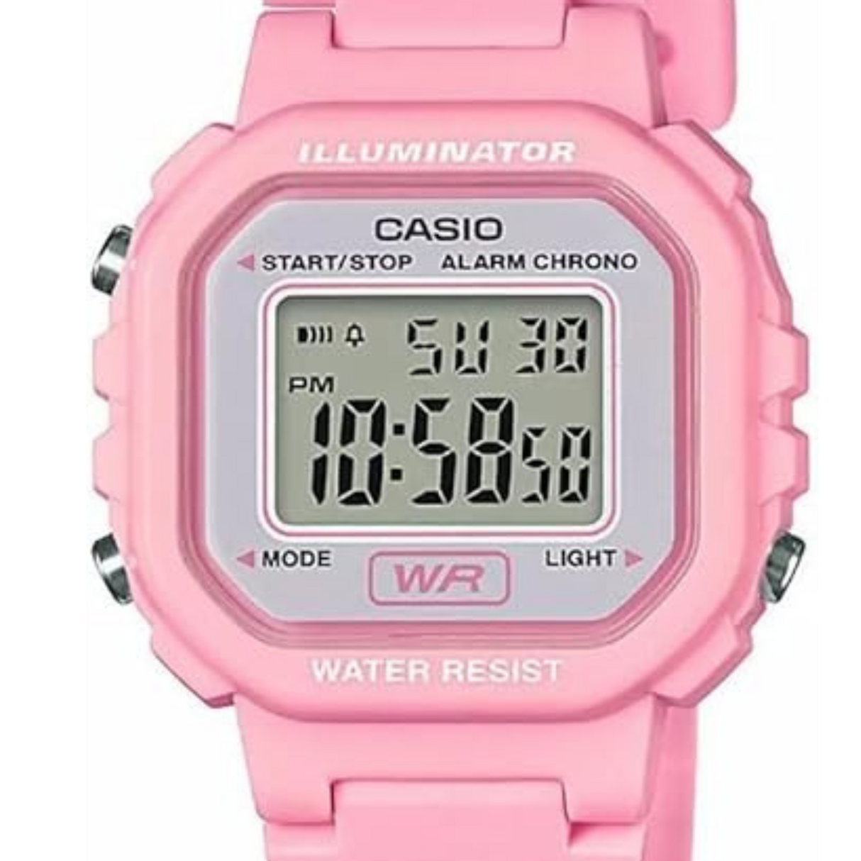 RELOJ DIGITAL MUJER LA-20WH-4A1CF CASIO ROSA SPORT 1030128