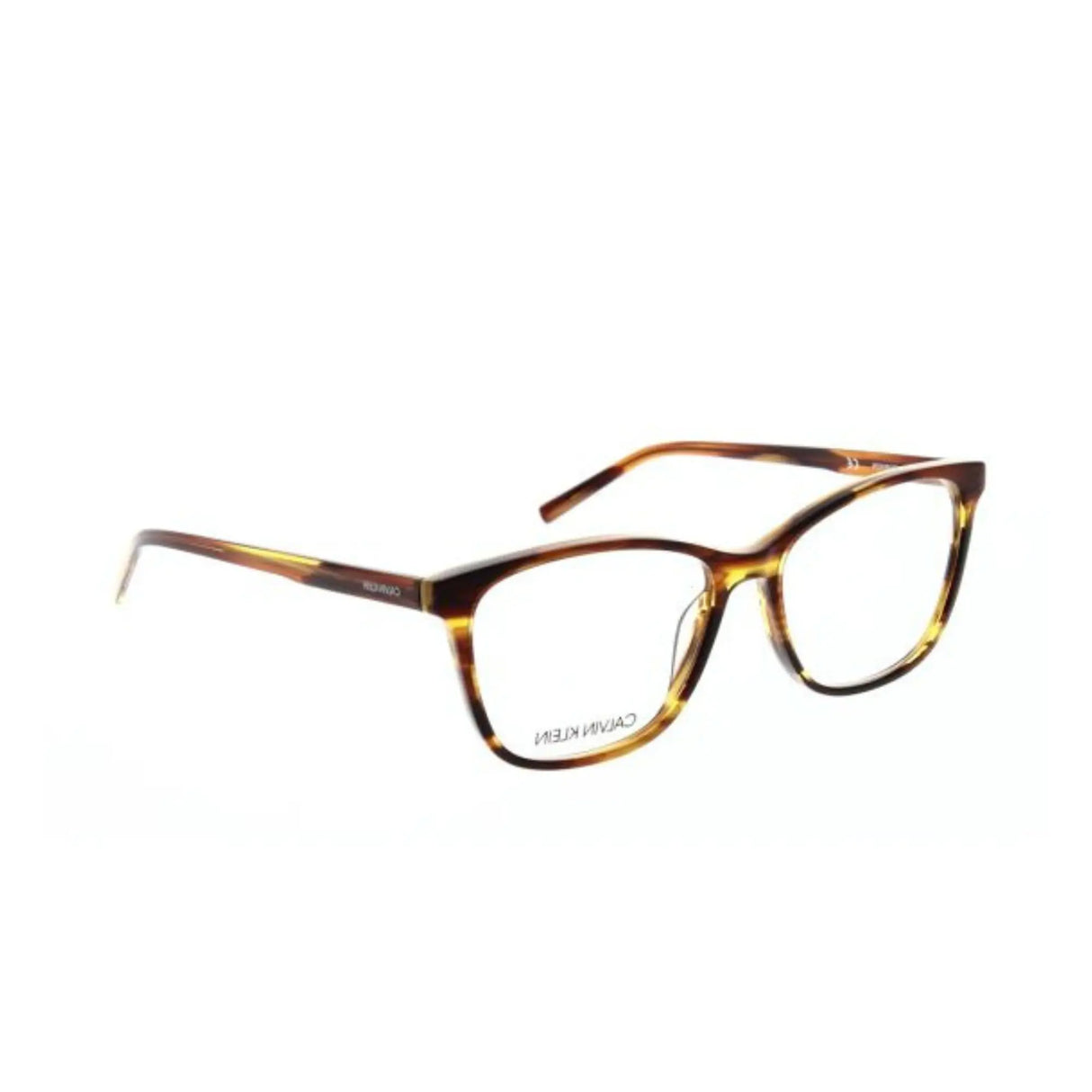 MONTURA DESCANSO UNISEX CK6010 203 54 CALVIN KLEIN  MARRÓN PULIDA A RAYAS 1011155 CALVIN KLEIN